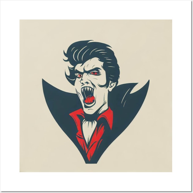 VAMPYRE Wall Art by abovetheundergroundbrand